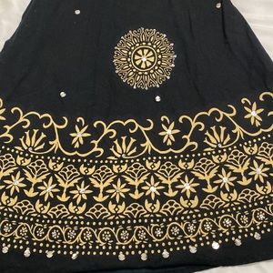 Barfani timeless A-line skirt one size waist as photographed